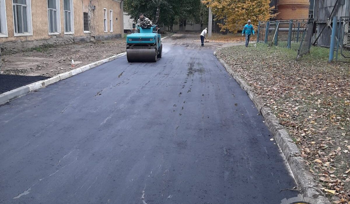 работы по асфальтированию